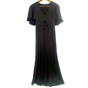 Pietro Brunelli Elegant Black‎ Maxi Dress